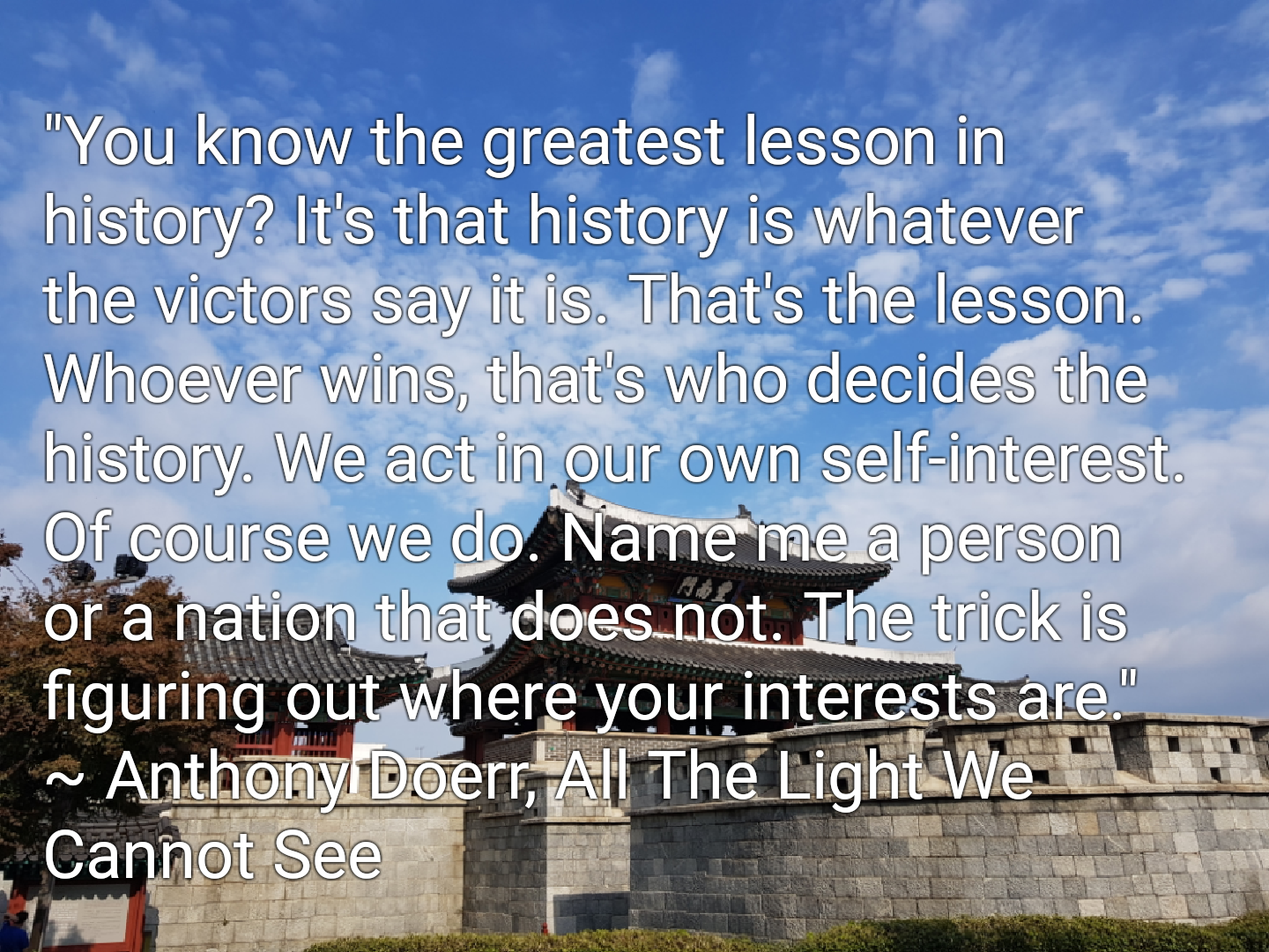 Quotable Quotes 8 All The Light We Cannot See The