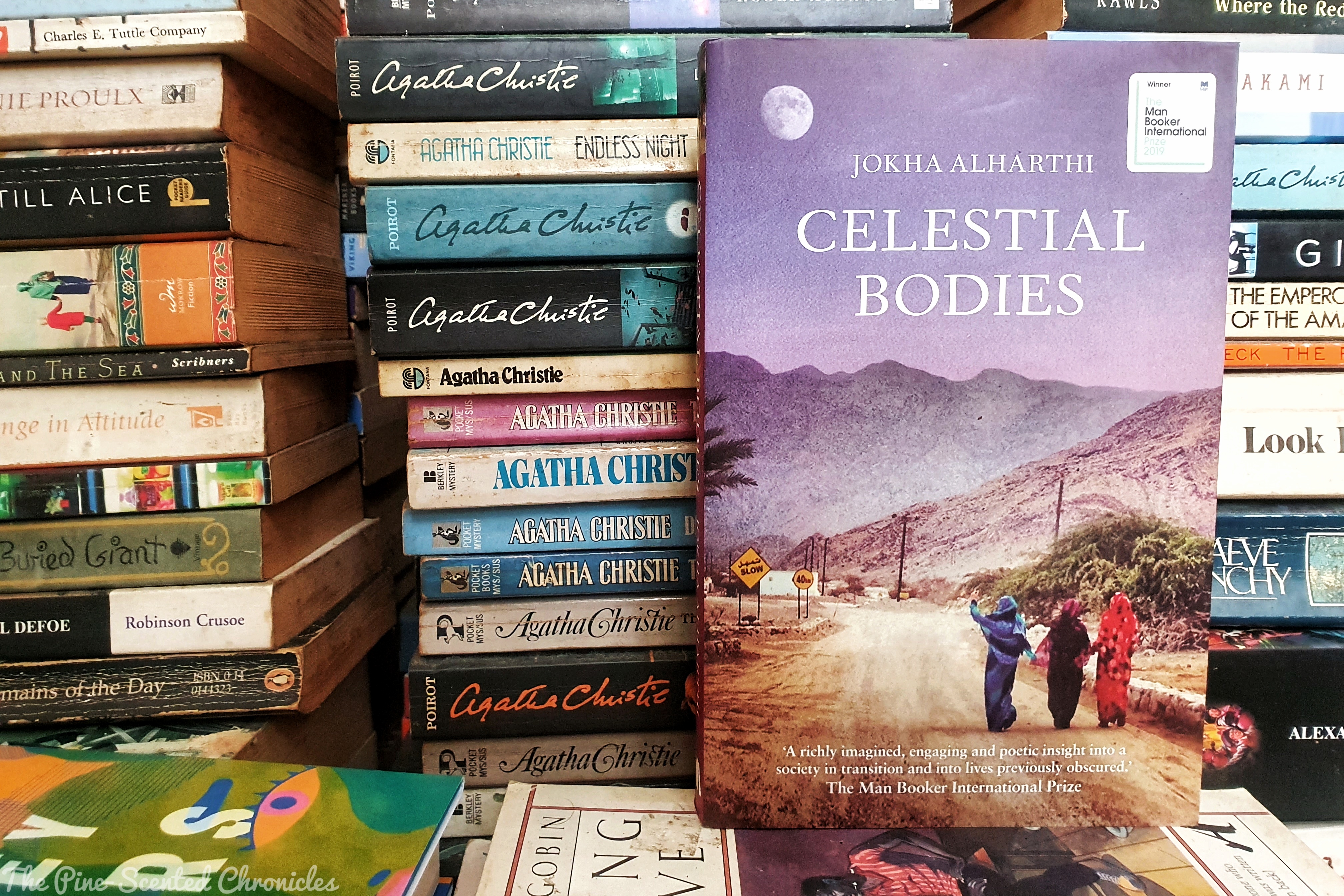 Book Review # 259: Celestial Bodies – The Pine-Scented Chronicles